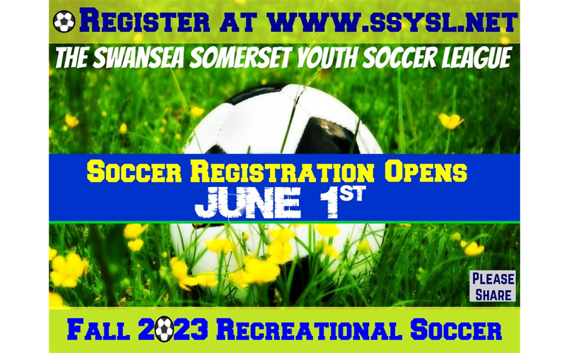 2023 rec soccer reg annc