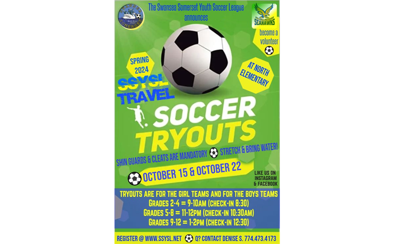Spring Travel Tryout Flyer